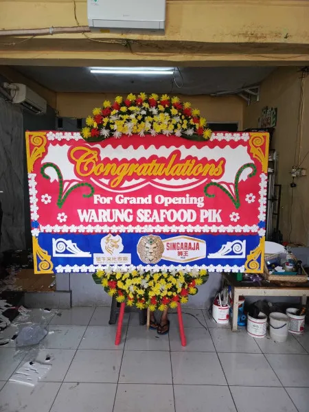 Papan Bunga Ucapan Selamat Cikiruh Cibitung