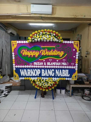 Papan Bunga di Cikiruh Cibitung